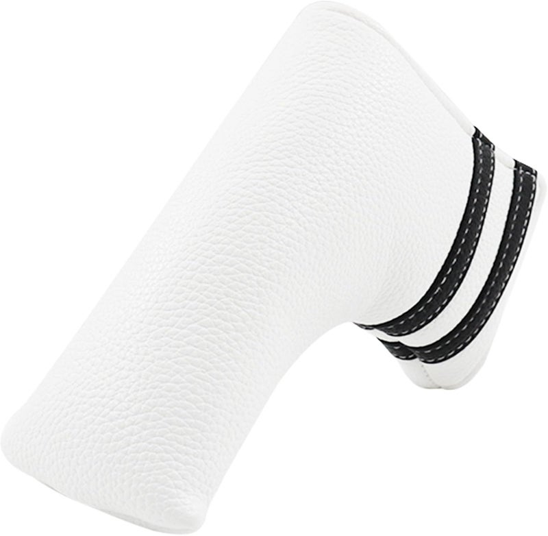 Frimon Golf Club Covers,4pcs or 1pc Golf Headcovers for Woods and Driver Fairway Hybrids Women Men - Premium PU Leather with Interchangeable Tags & Magnetic Blade and Mallet Putter Covers - Image 1